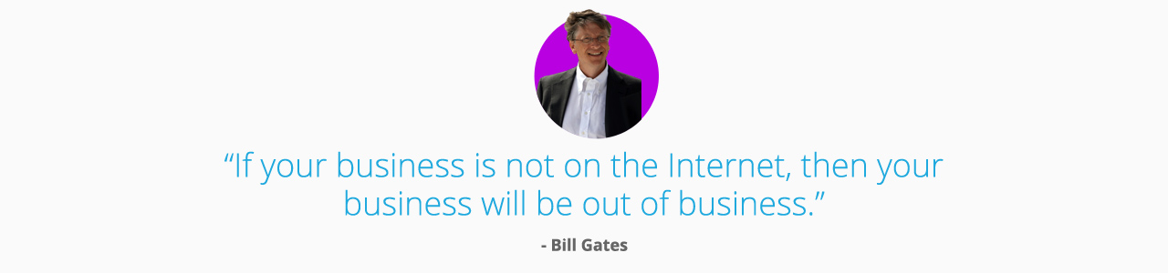 If you’re going to do one thing today to help your business be more successful, it’s to make getting a website your top priority. It’s easy to be a better business. Get a website.