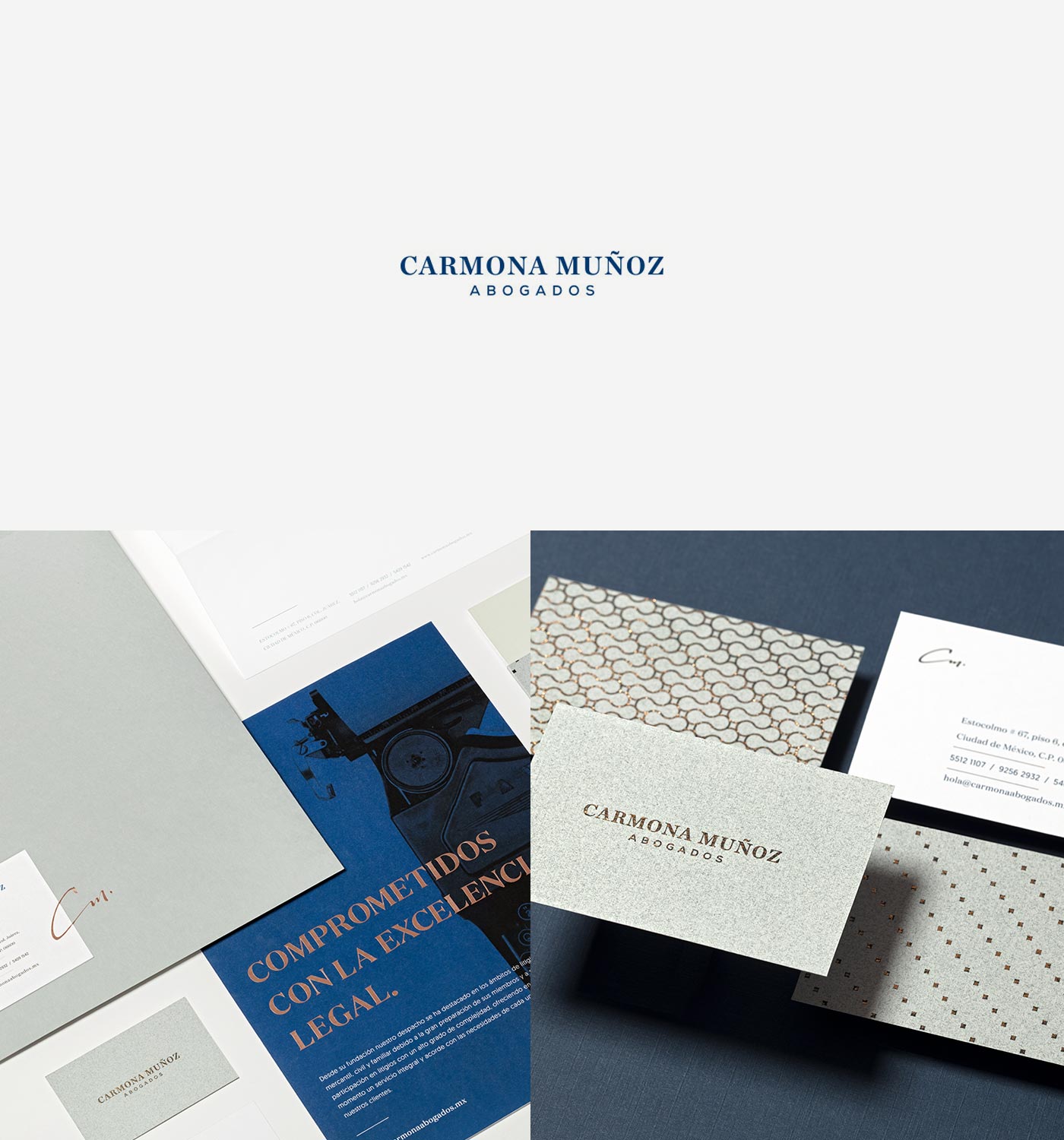 Carmona Muñoz Designed by The Branding People